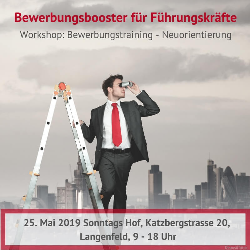 Workshop: Bewerbungstraining - Neuorientierung für Führungskräfte