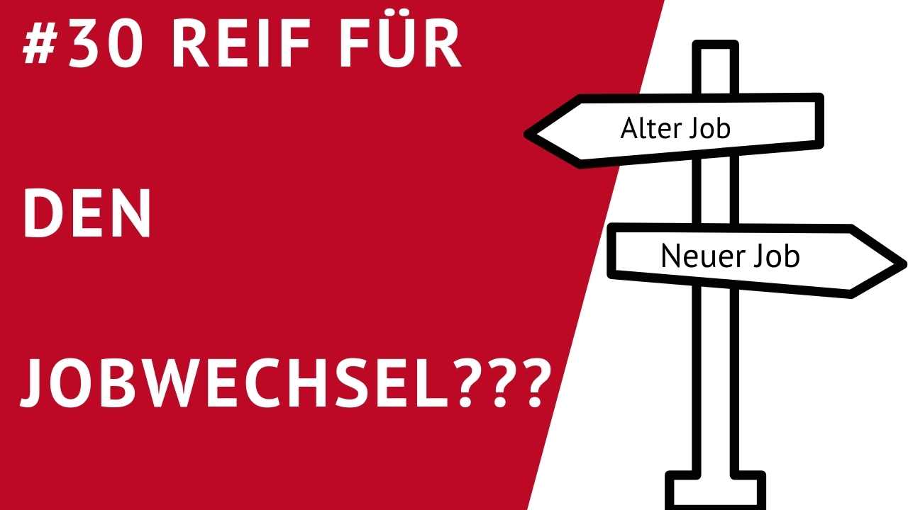 reif für den Jobwechsel