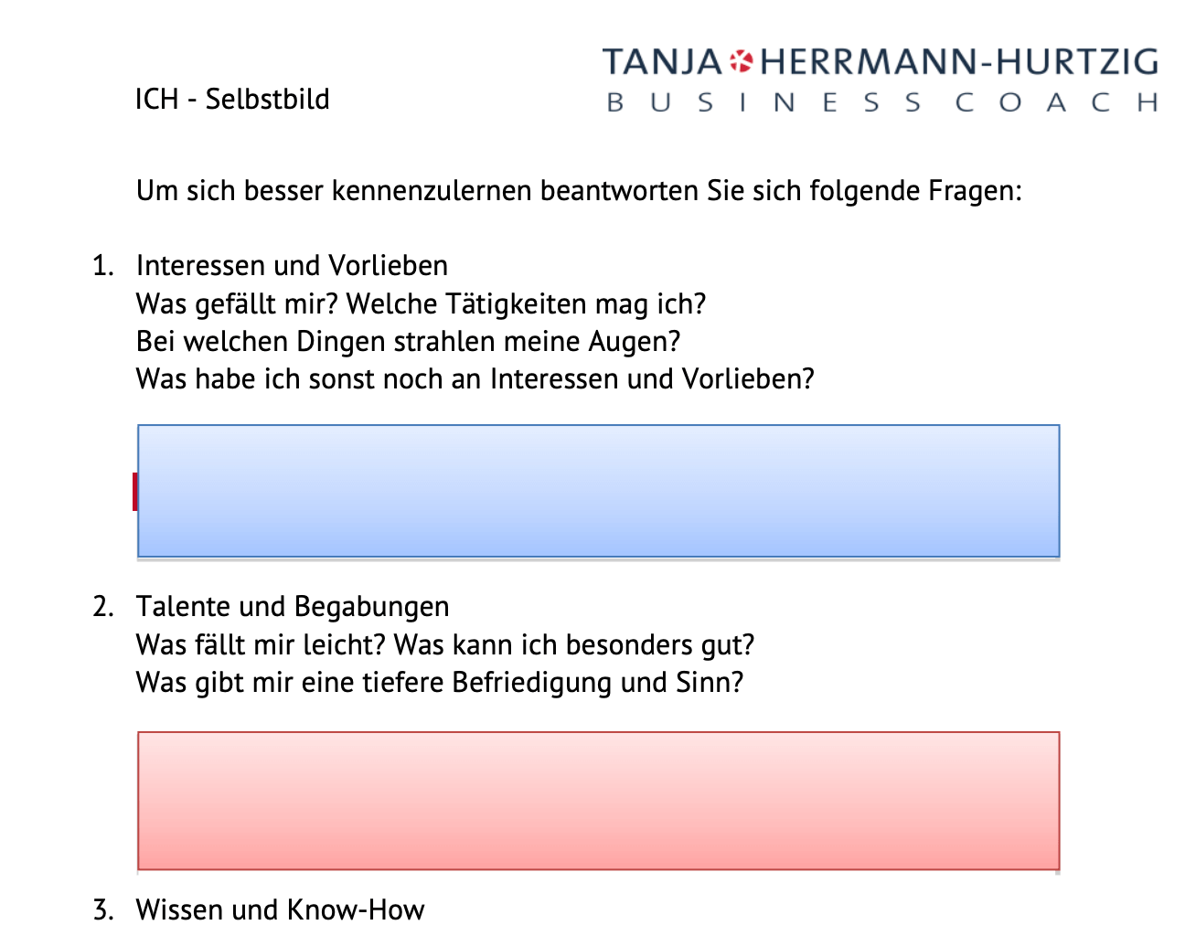 Selbstbild Eigeneinschätzung
