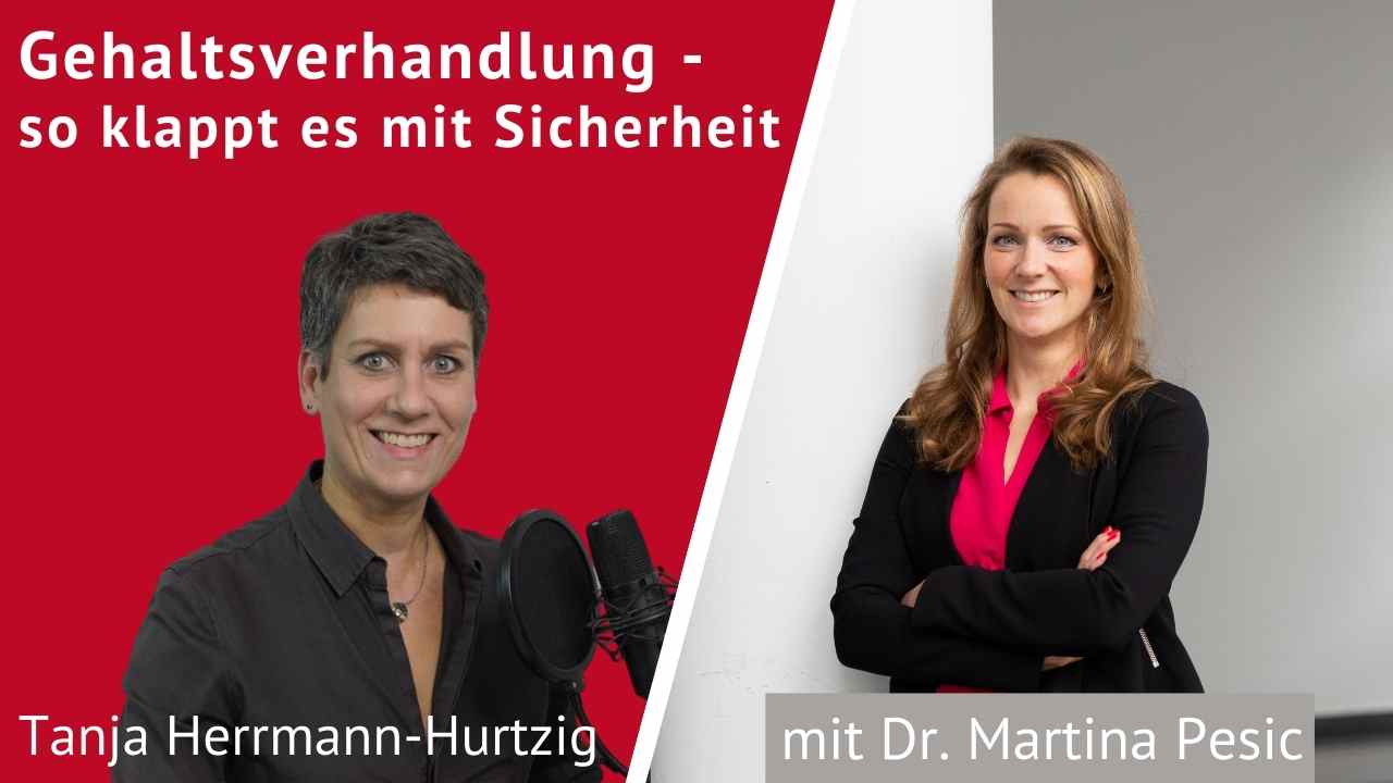 Gehaltsverhandlung mit Dr. Martina Pesic