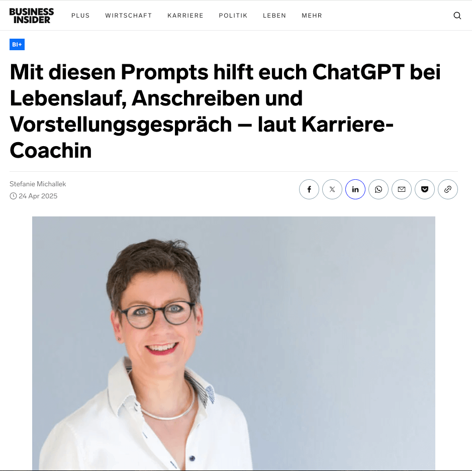Business Insider ChatGPT KI